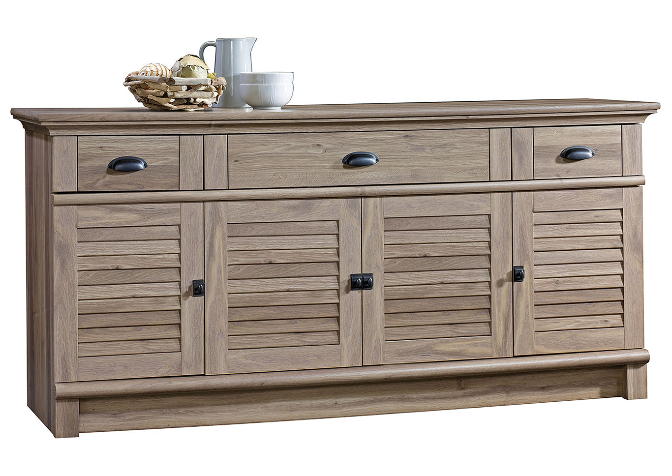 Harbor View Salt Oak Credenza,Sauder